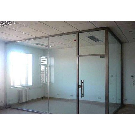 不銹鋼框架鋼化玻璃隔墻